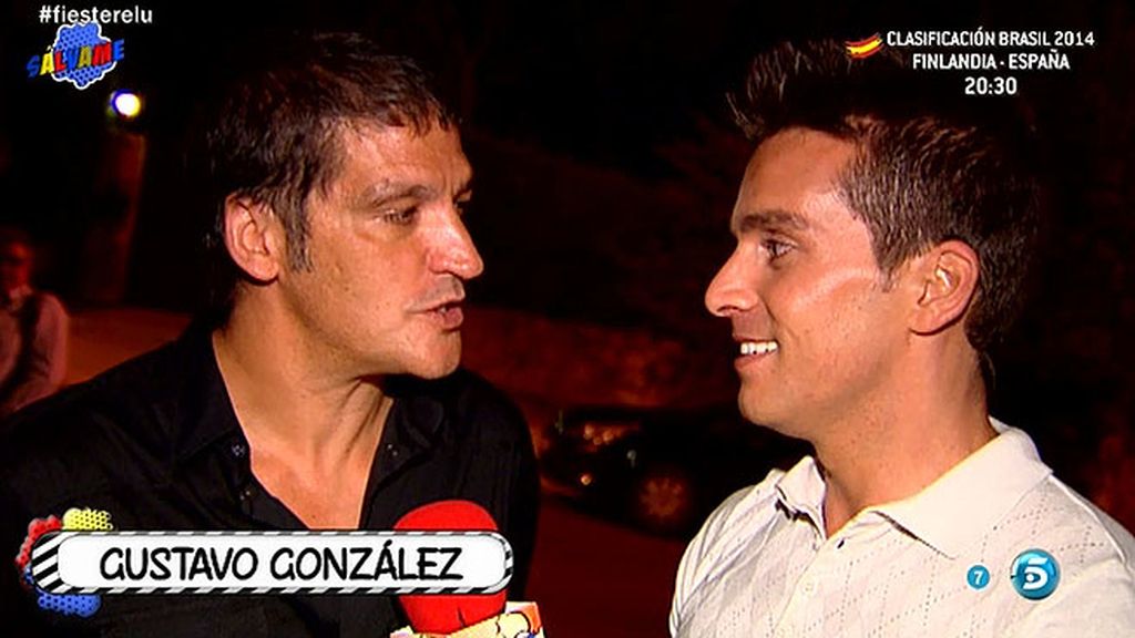 La colaboradora, de celebración con su familia, sus amigos y sus compañeros