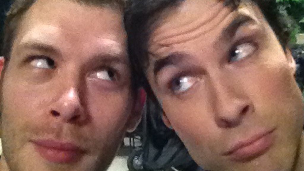 Joseph Morgan en el Twitter de Ian Somerhalder