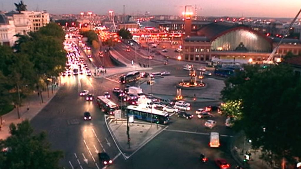 Vista aérea de la Glorieta del Emperador Carlos V