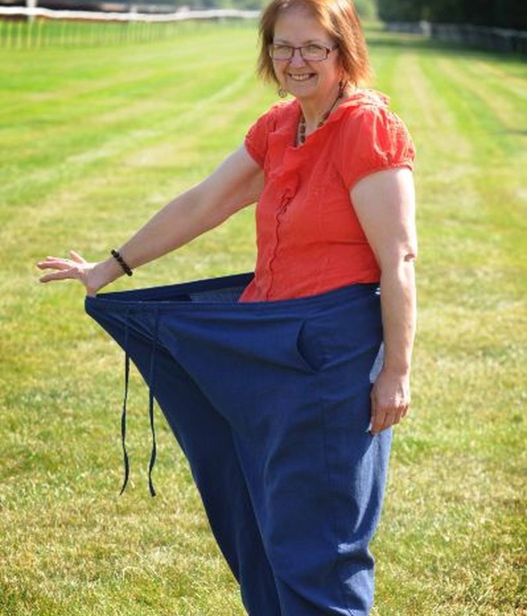 Adelgaza 70 kilos para caber en los baños públicos