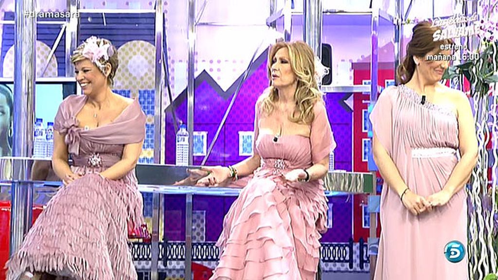 Los colaboradores de 'Sálvame' se visten de boda
