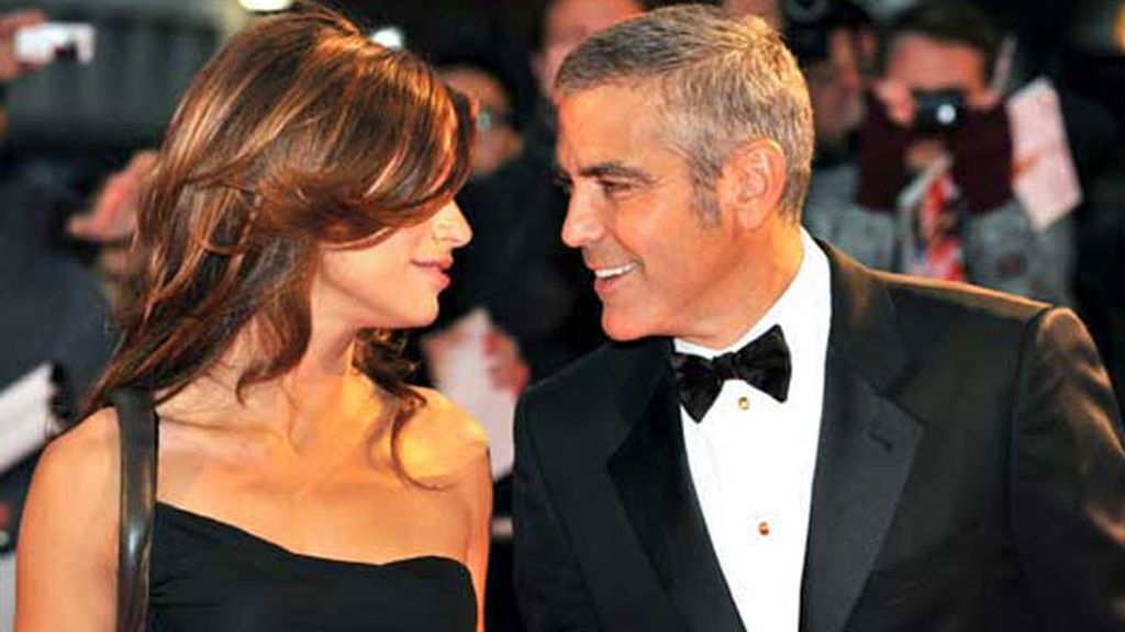 George Clooney y Elisabetta Canalis, en una imagen de archivo.