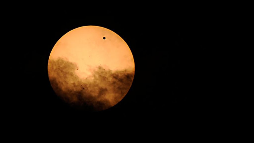 Espectaculares imágenes del tránsito de Venus