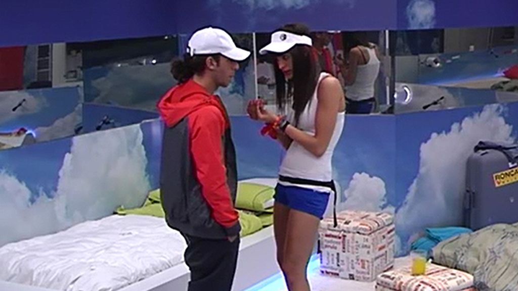 Raky, a Kris: “No te derrumbes, que me derrumbo”