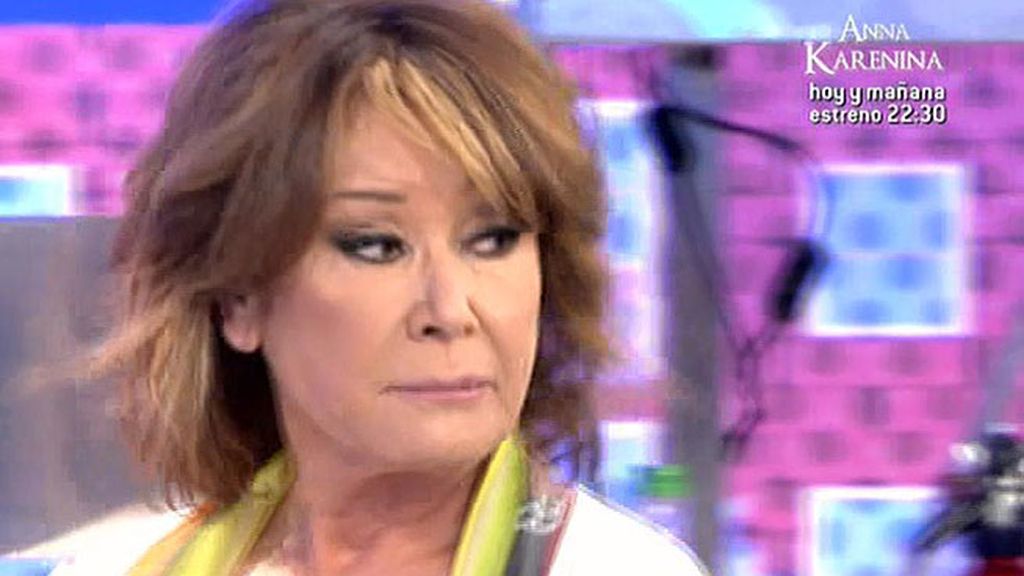 Visiblemente emocionada, Terelu comunica que se marcha temporalmente