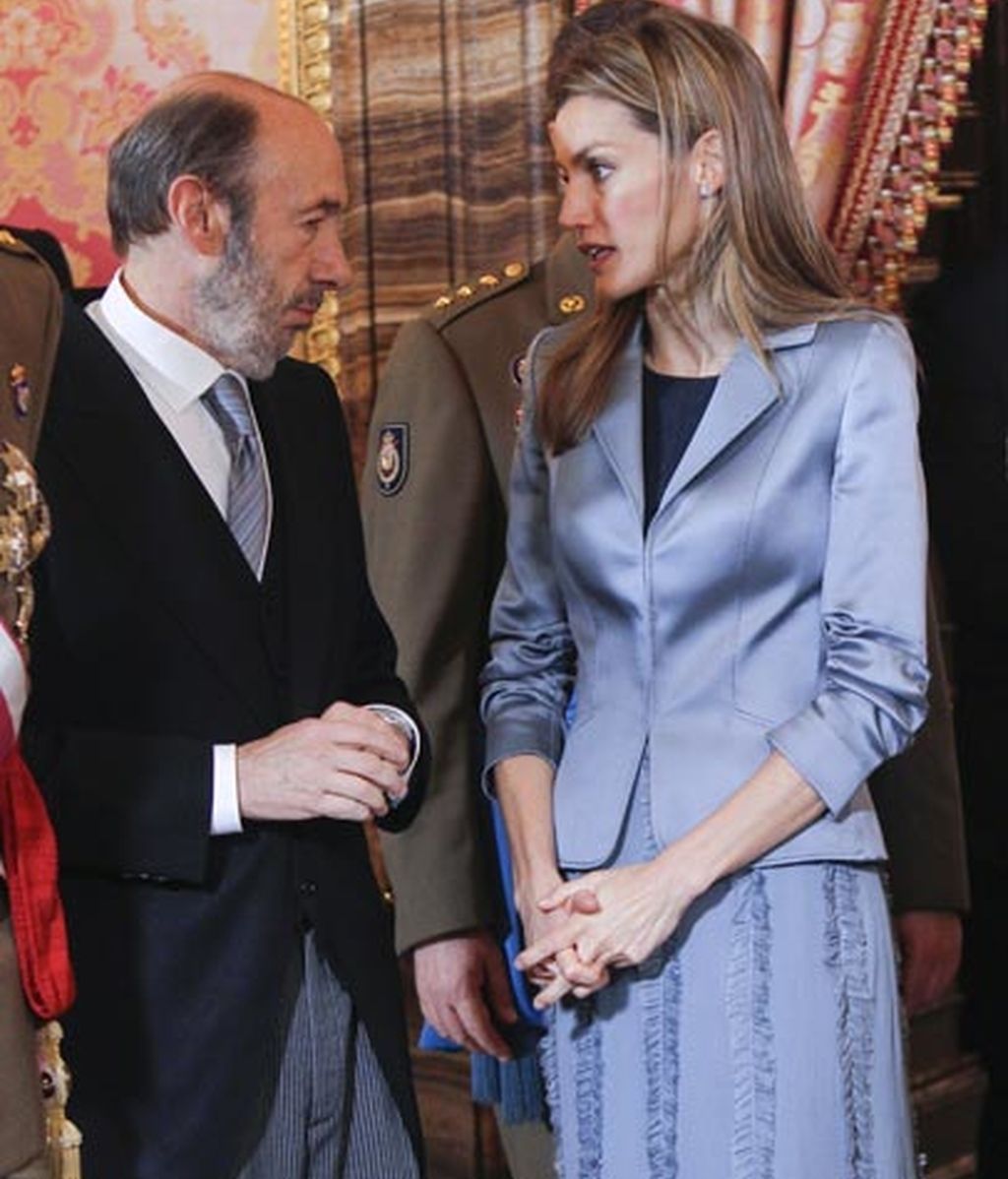 Letizia adora el gris