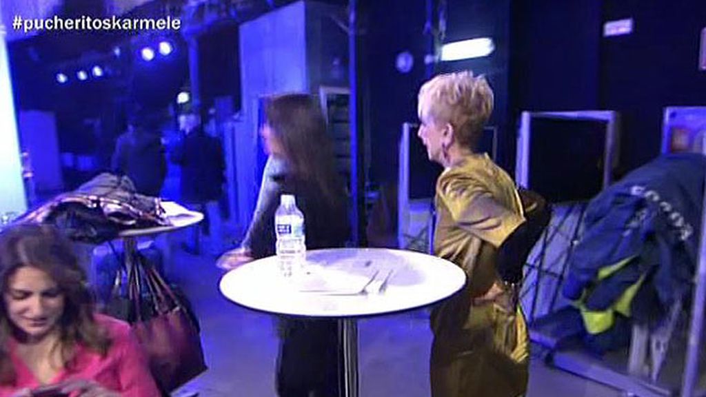 Karmele, a Jorge: "Siempre te metes conmigo"