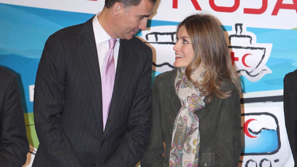 Complicidad de los príncipes en el Día Mundial de la Cruz Roja