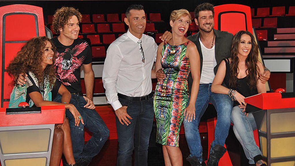 El equipo de 'La Voz', preparado para captar a las nuevas voces del programa
