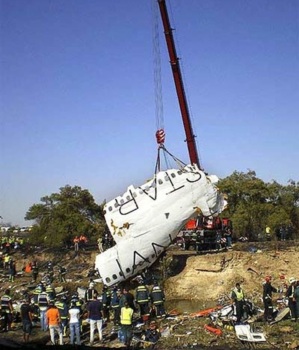 Grave accidente en Barajas Grave accidente en Barajas