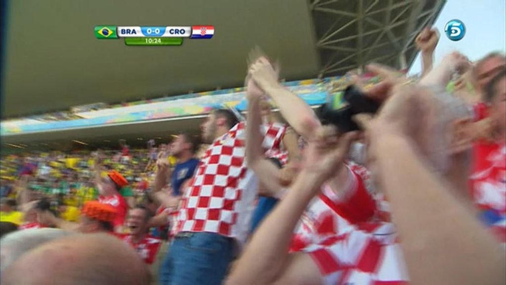 La afición croata lo celebró como si fuera el pase a la final