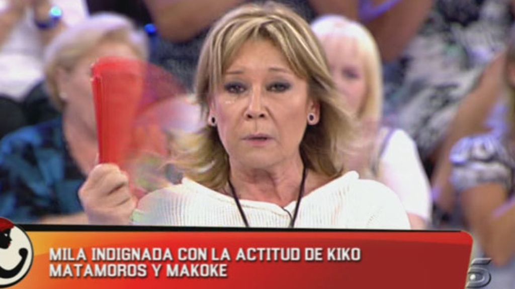 Mila, destrozada