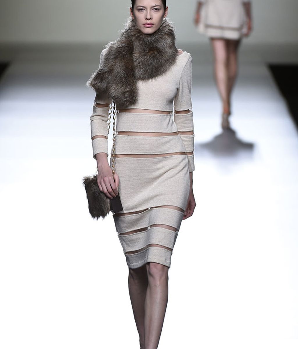 Experimentando con los patrones y tejidos