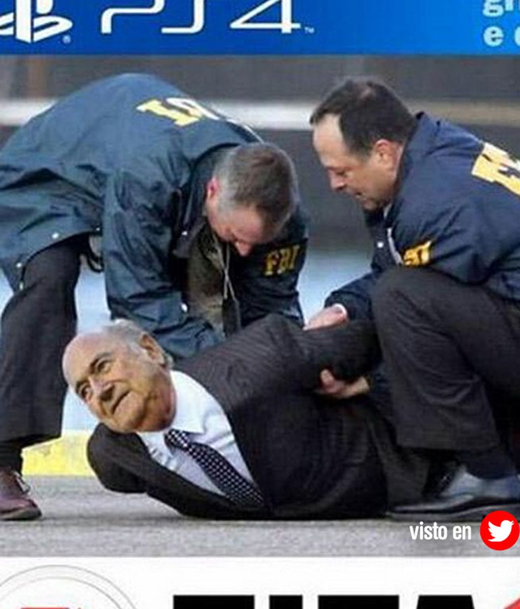 Las redes sociales se ríen de la FIFA y de Blatter tras su escándalo