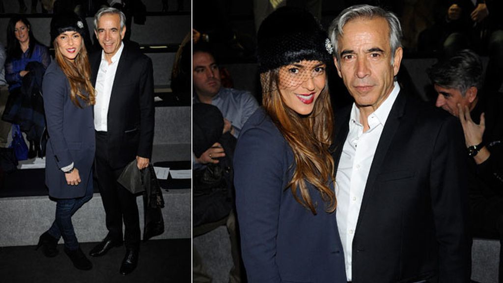 Imanol Arias en el desfile de Roberto Torretta