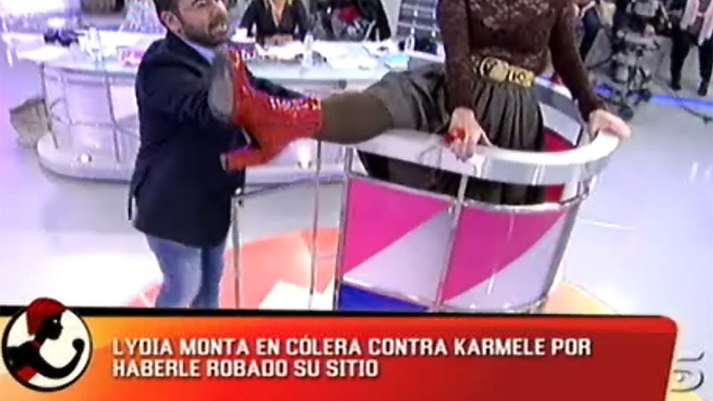 Karmele presume de flexibilidad