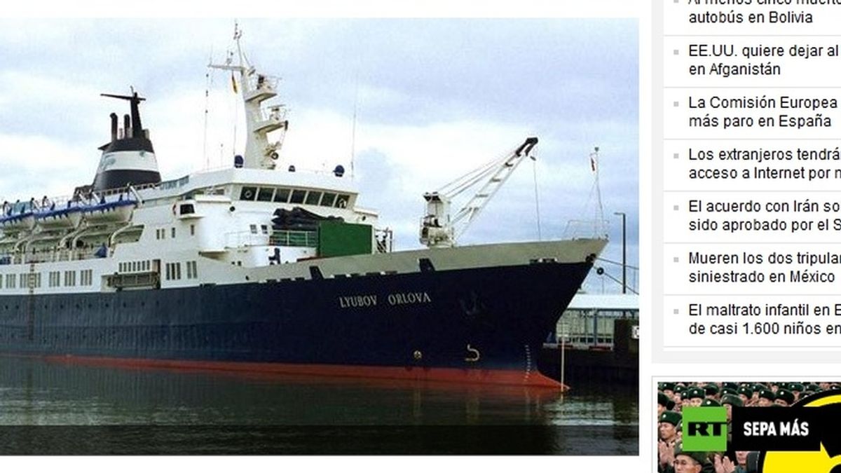 Lyubov Orlova, el 'barco fantasma' que navega a la deriva en el Atlántico Lyubov Orlova, el 'barco fantasma' que navega a la deriva en el Atlántico
