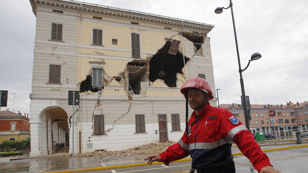 Imágenes de los terremos de Italia