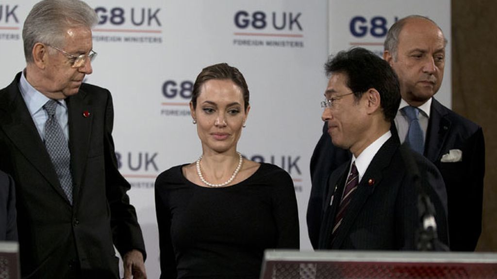Angelina Jolie, la embajadora más guapa de la ONU en el G8
