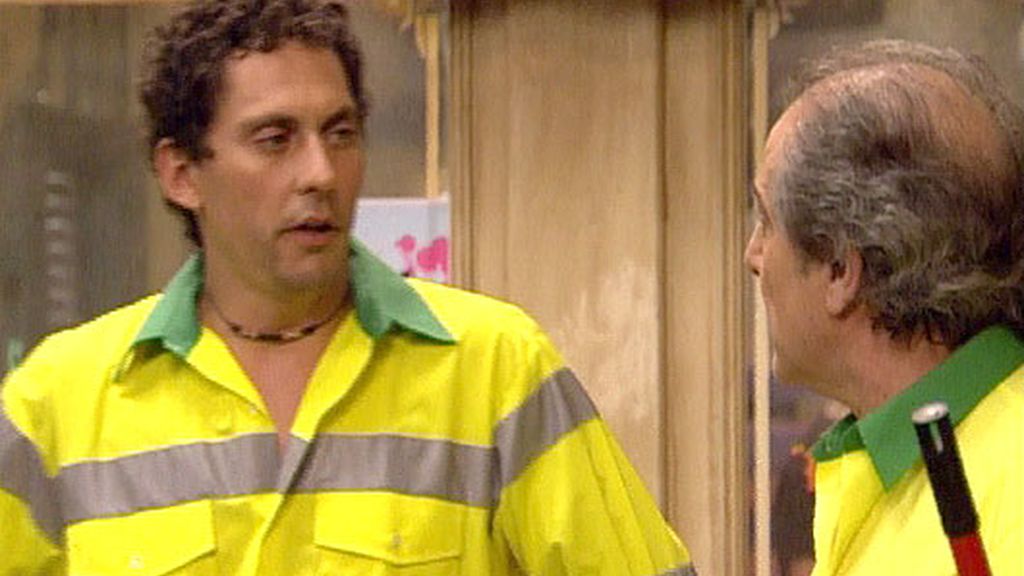 Luisma ya es el barrendero del barrio