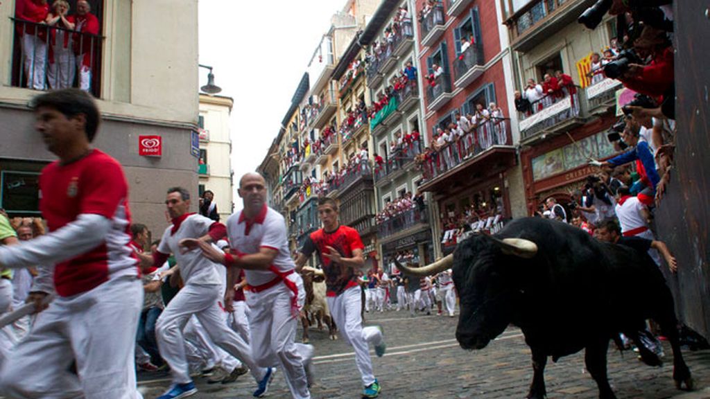 Cuarto encierro de los Sanfermines 2012
