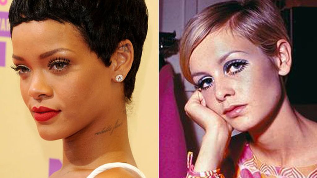 Rihanna se ha inspirado en la modelo Twiggy