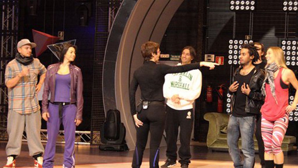 Los profes ensayando para el programa400