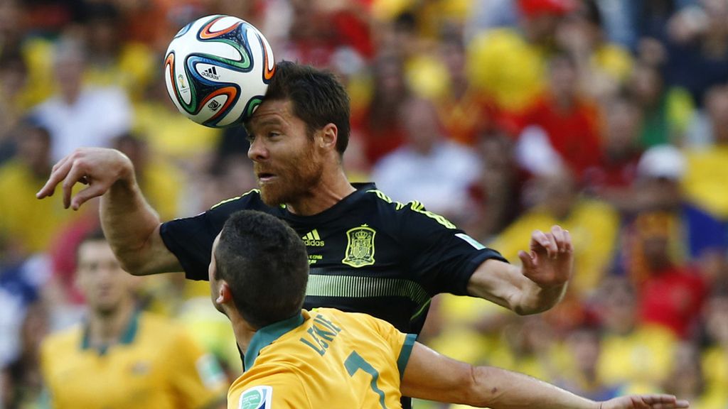 Xabi Alonso disputó su último partido con la camiseta de la selección