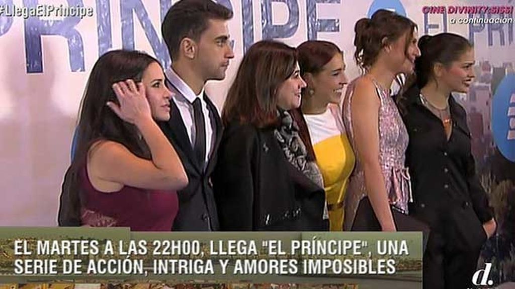 Los famosos colapsan la premiere de 'El Príncipe' en los cines Callao en Madrid