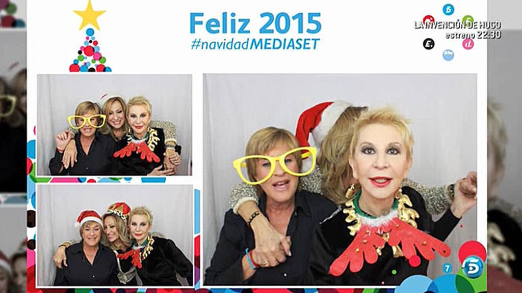 El programa felicita las fiestas con el 'selfiematón'