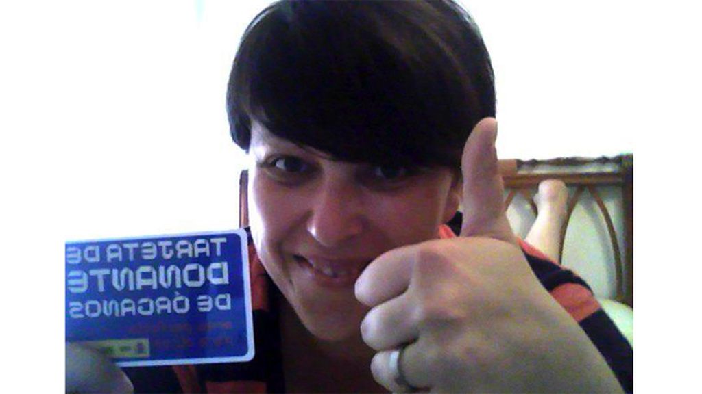 La tarjeta de Silvia