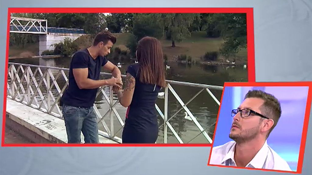 Cristian está enfadado y se lo explica a María