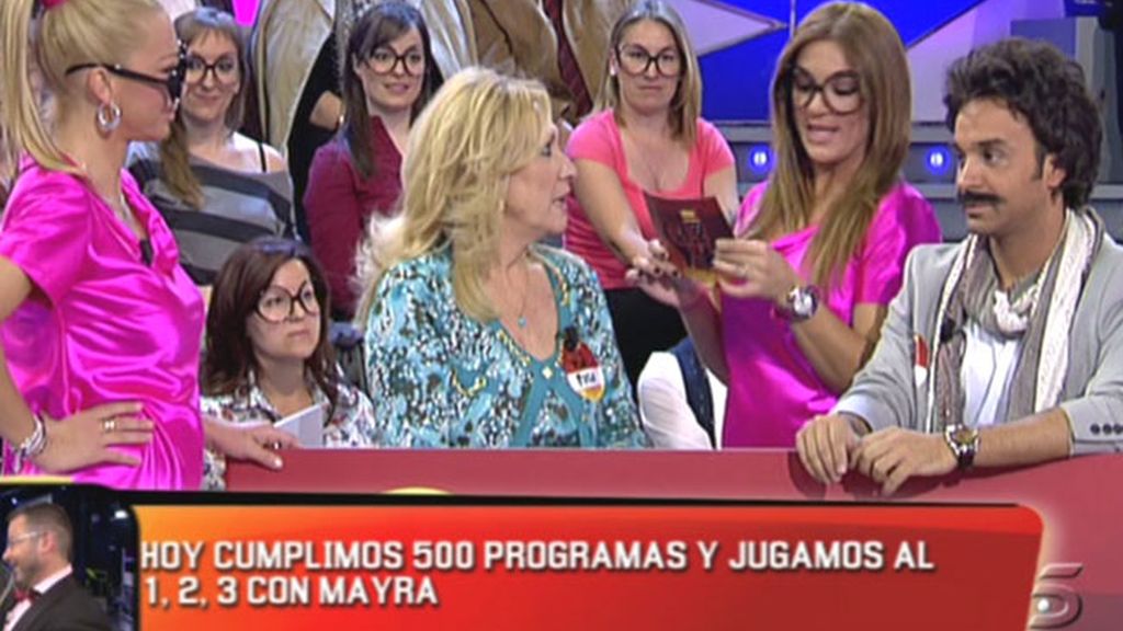 Un, dos, tres... ¡500 Sálvames!