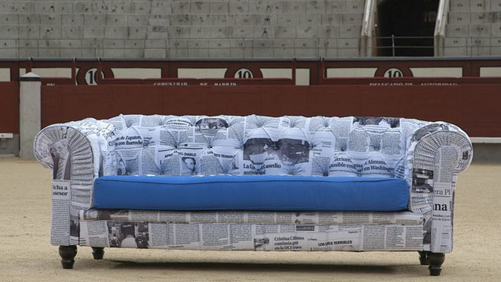Un sofá futbolero, otro muy flamenco, picante... así son los próximos chester