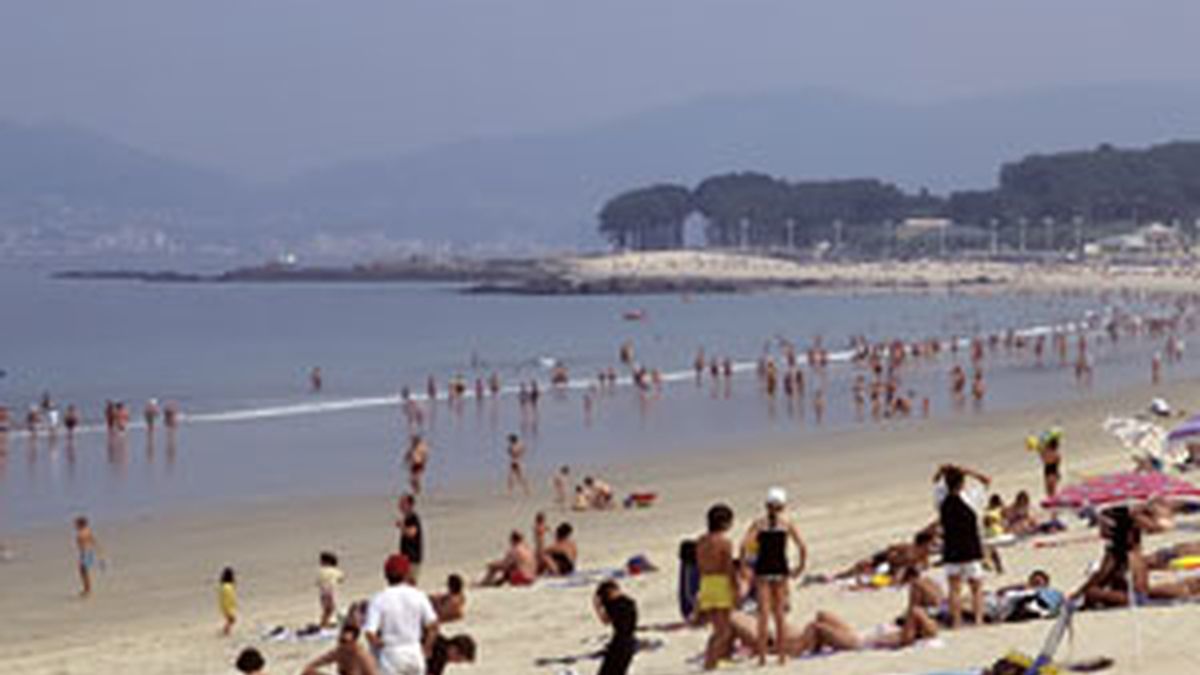 Playa de Samil, Pontevedra. GTRES.
