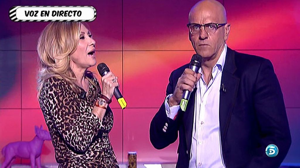 Kiko Matamoros recita, Rosa canta y viceversa