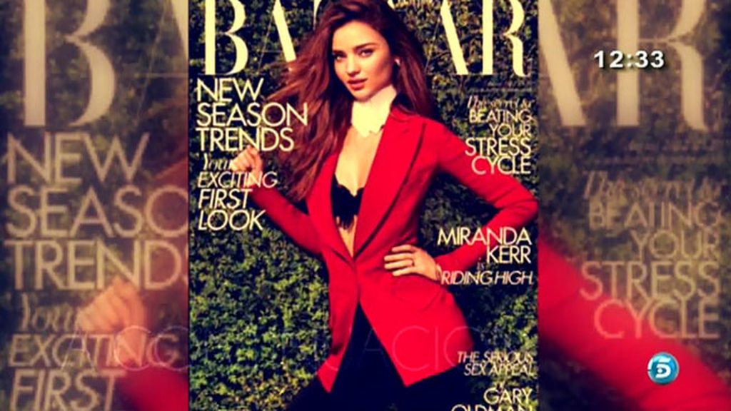 La modelo australiana adelanta la moda del otoño