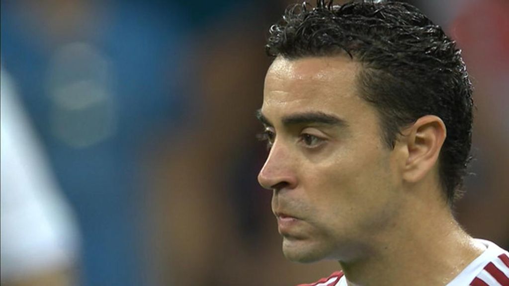 Xavi no imaginaba llevarse una paliza de Holanda