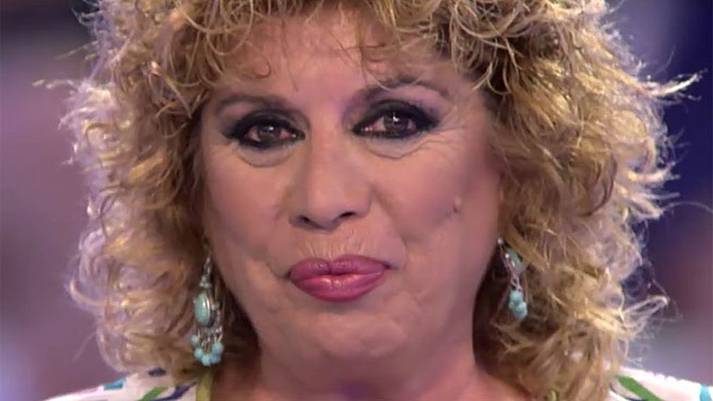 La cantante no puede evitar la emoción tras ver a Fernando