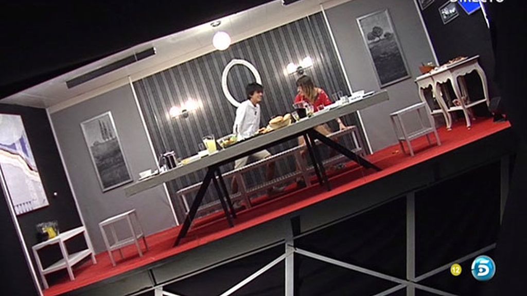 Aunque mareados, todos han degustado con ansias la gran cena