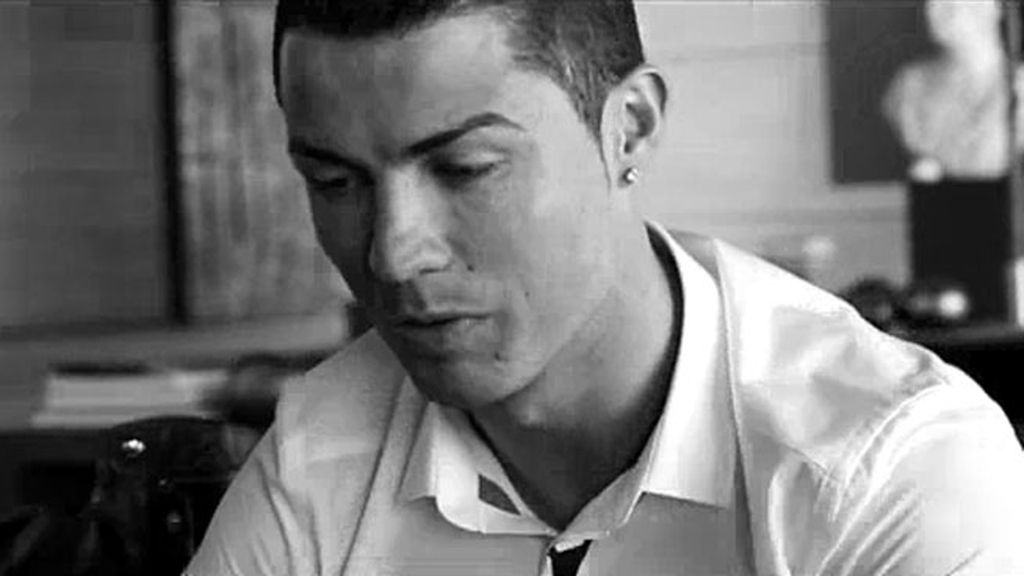 El Cristiano más tierno con su Junior