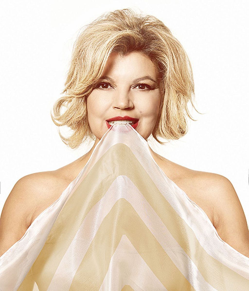 Terelu Campos, como Marilyn Monroe en 'Playboy'