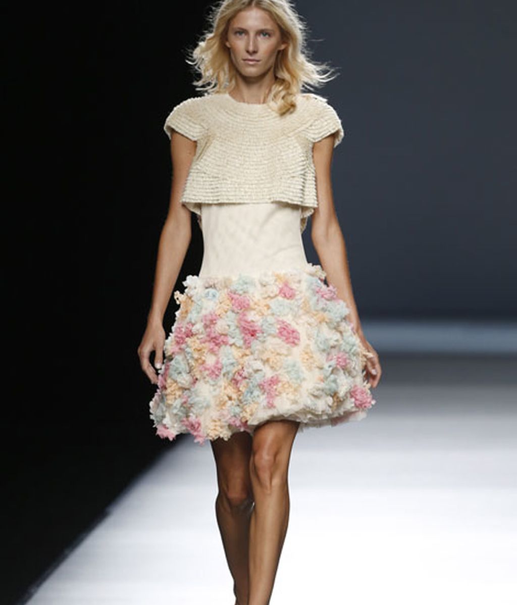 Tejidos naturales y abundancia de tonos empolvados