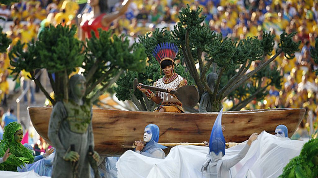 La comunidades indígenas muy presentes en la ceremonia