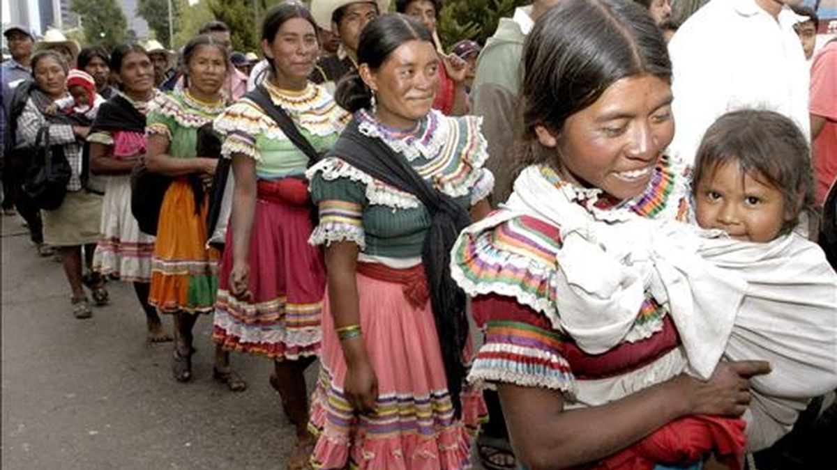 Anaya mantendrá un encuentro con organizaciones indígenas en la sede de Amnistía Internacional Chile en Santiago . EFE/Archivo