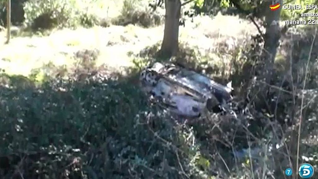 Primeras imágenes del coche que conducía José Fernando la noche del robo