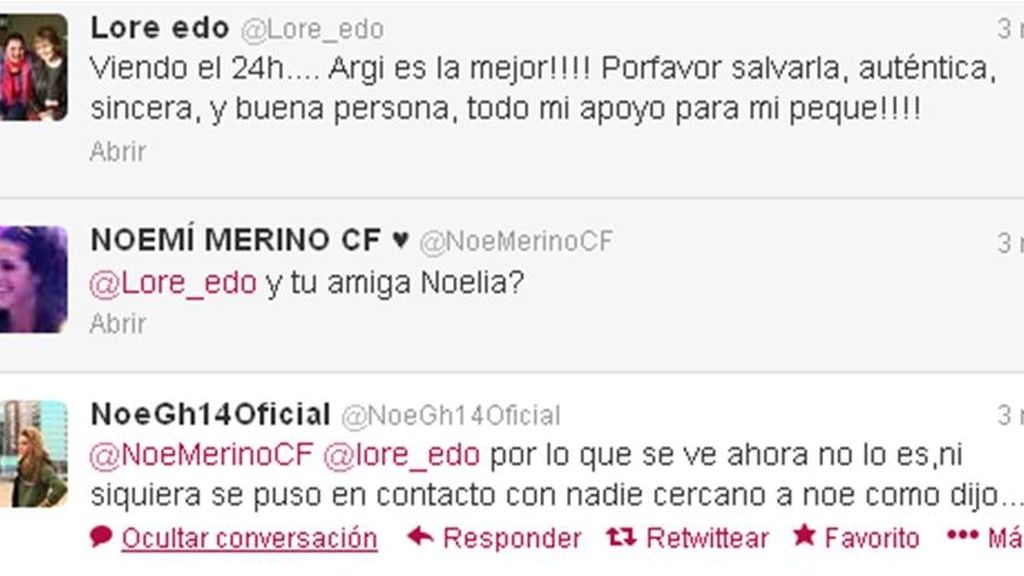 Noelia, polifacética donde las haya