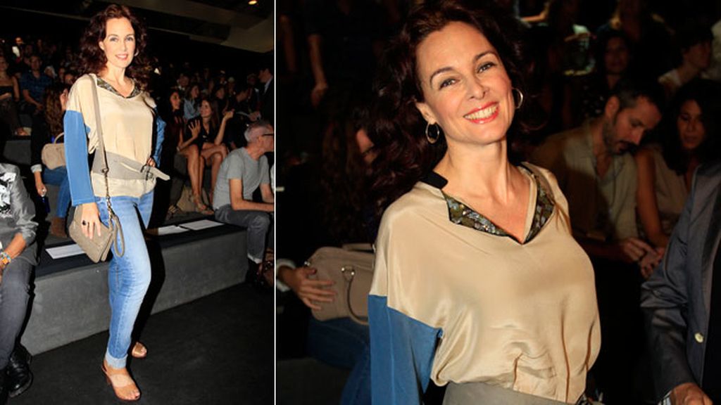 Ana Fernández, Helen Lindes y Marta Etura, guapas en el 'front row' de la FWM