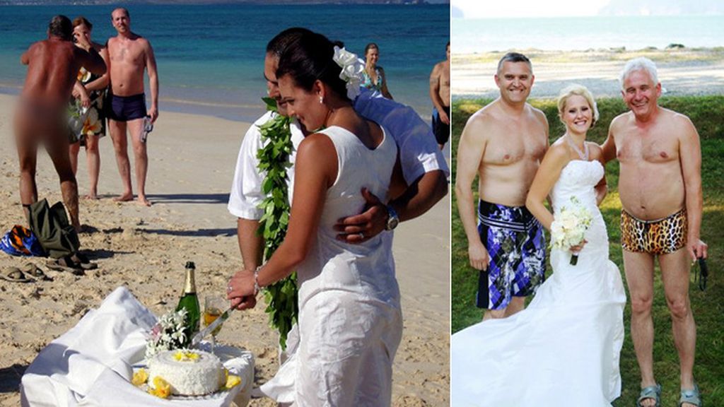 Las playa no es amiga de las bodas