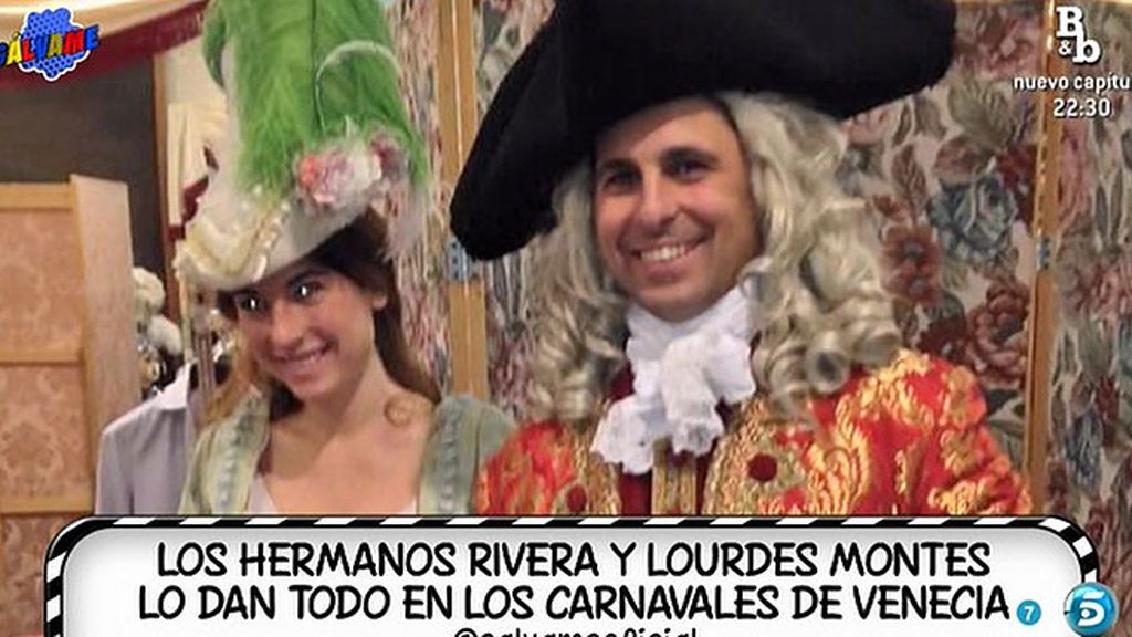 El carnaval de Lourdes Montes, Fran Rivera y Cayetano